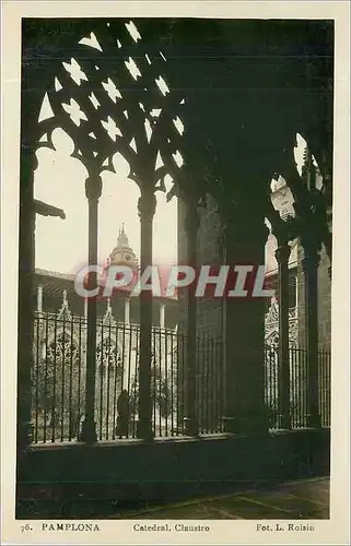 Cartes postales PAMPLONA Catecal Claustro