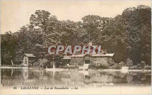 Cartes postales LAUSANNE-Lac de Sauvabelin