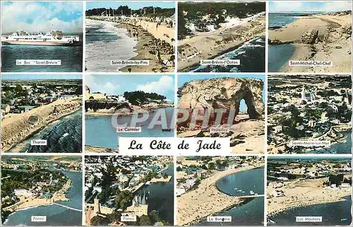 Cartes postales moderne La Cote de jade Le Bac Saint Brevin Pornic