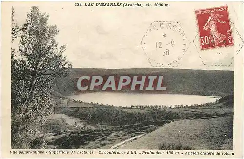 Cartes postales LAC D'ESSARLES(Ardche) alt 100m