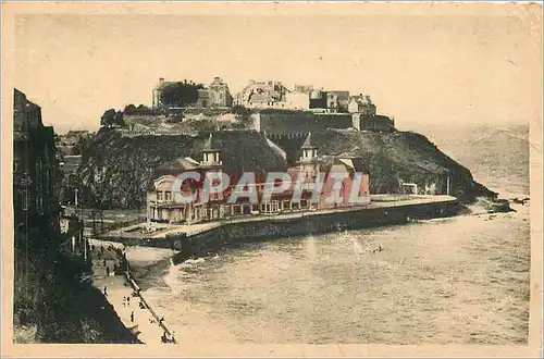 Cartes postales GRANVILLE(Manche)-LE MONACO DU NORD-AU PIED  LE CASINO