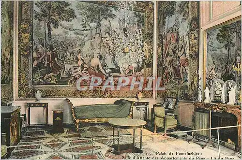 Cartes postales Palais de Fontainebleau-Salle d'attente des Appartements du Pane