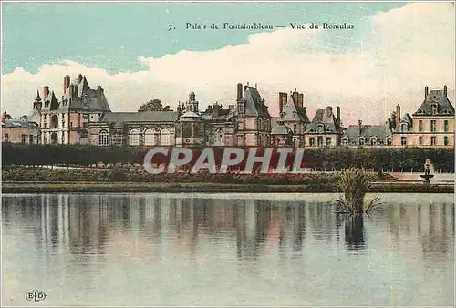 Cartes postales Palais de Fontainebleau-Vue du Romulus