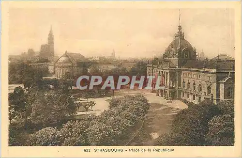 Cartes postales STRASBOURG-Place de la Republique