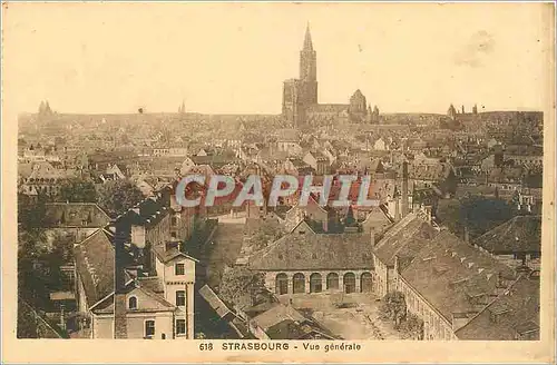 Cartes postales STRASBOURG-Vue generale