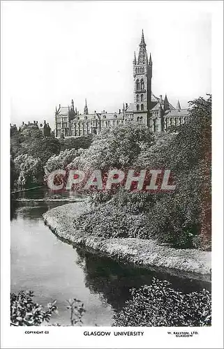 Cartes postales   GLASGOW University