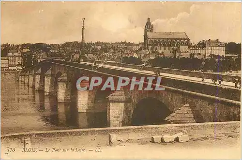 Ansichtskarte AK BLOIS-Le Pont sur la Loire