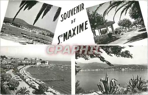 Moderne Karte Souvenir de Ste Maxime