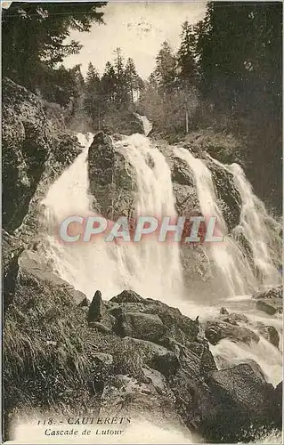 Cartes postales Cauterets Cascade de Lutour