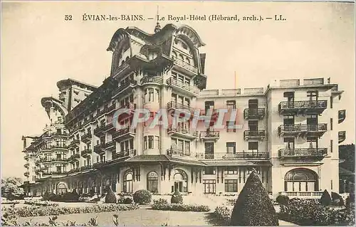 Ansichtskarte AK Evian les Bains Le Royal Hotel Hebrard arch