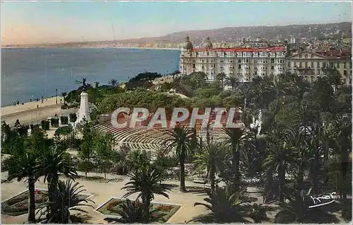 Cartes postales moderne Nice Le Jardin Albert 1er et le Theatre de Verdure