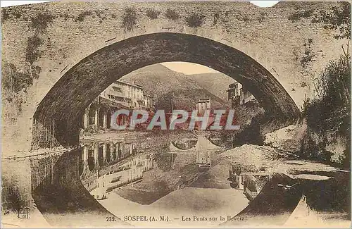 Cartes postales Sospel Les Ponts sur la Bevera