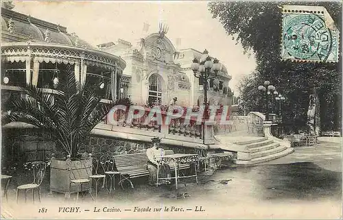 Ansichtskarte AK Vichy Le Casino Facade sur le Parc