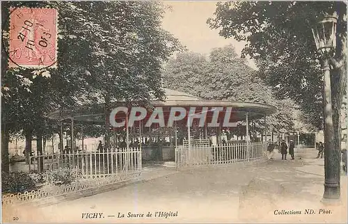 Cartes postales Vichy La Source de l'Hopital