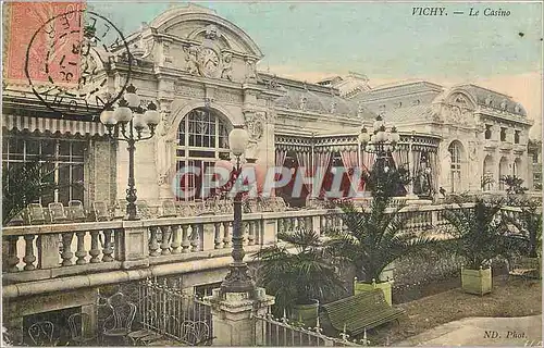 Cartes postales Vichy Le Casino