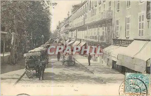 Cartes postales Vichy La rue Cunin Gridaine