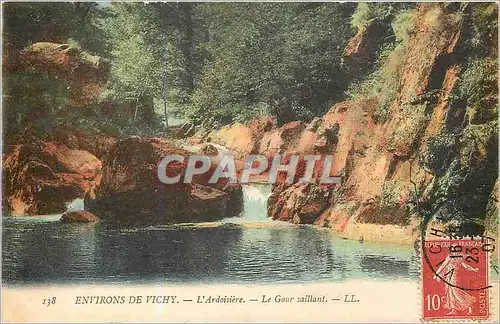 Cartes postales Environs de Vichy L'Ardoisiere Le Gour Saillant