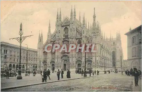 Cartes postales Duomo di Milano