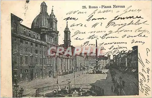 Cartes postales Roma Piazza Navona