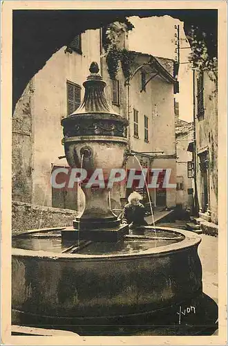 Cartes postales Cote d'Azur Saint Paul Alpes Maritimes La Vieille Fontaine