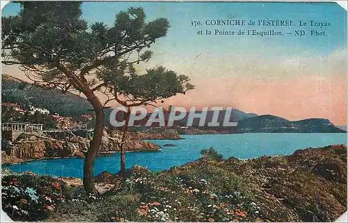 Cartes postales Corniche de l'Esterel Le Trayas et la Pointe de l'Esquillon