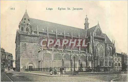 Ansichtskarte AK Liege Eglise St Jacques