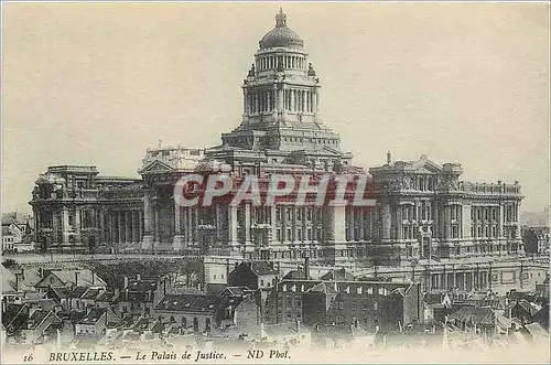 Cartes postales Bruxelles Le Palais de Justice