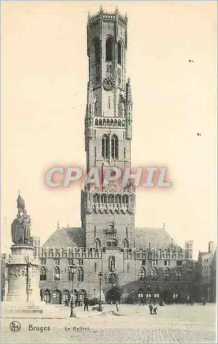 Cartes postales Bruges Le Beffroi