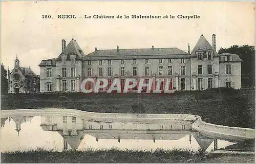 Ansichtskarte AK Rueil Le Chateau de la Malmaison et la Chapelle