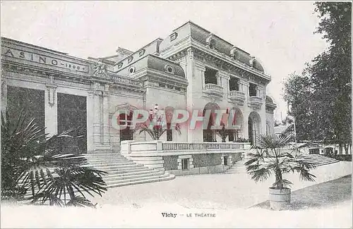 Cartes postales Vichy Le Theatre