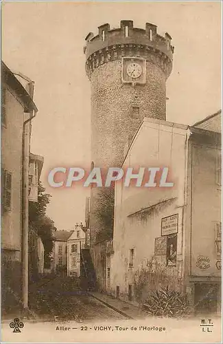 Cartes postales Vichy Tour de l'Horloge