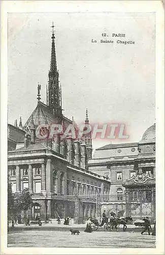 Cartes postales Paris La Sainte Chapelle