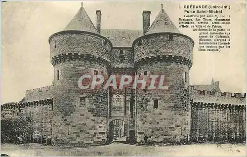 Cartes postales Guerande Loire Inf Porte Saint Michel