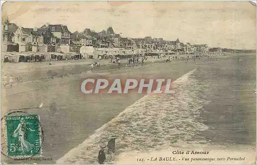 Cartes postales La Baule Vue panoramique vers Pornichei