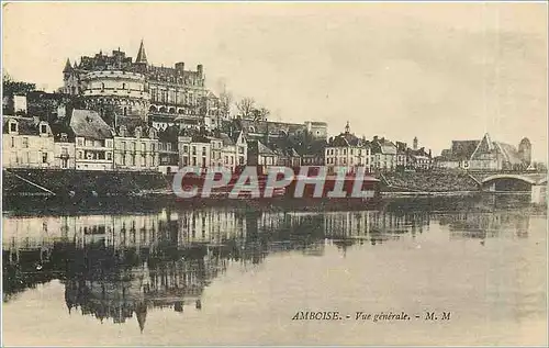 Cartes postales Amboise Vue generale