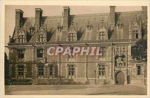 Cartes postales Chateaux de la Loire Chateau de Blois Loir et Cher Facade Louis XII