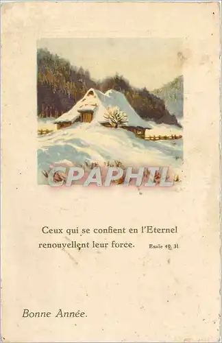 Cartes postales Bonne Annee