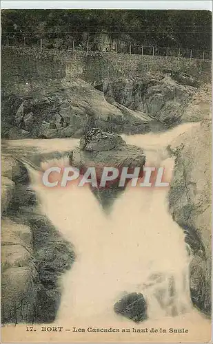 Cartes postales Bort Les Cascades au haut de la Saule