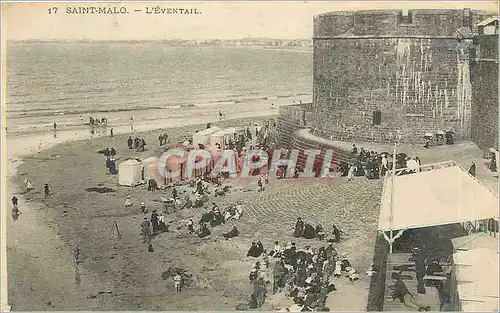 Ansichtskarte AK Saint Malo L'Eventail