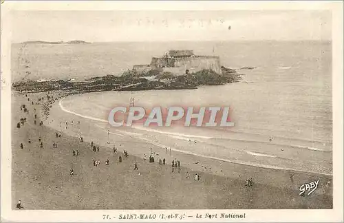 Ansichtskarte AK Saint Malo L et V Le Fort National