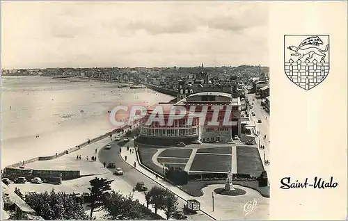 Cartes postales moderne Saint Malo L'esplanade Saint Vincent Le Sillon