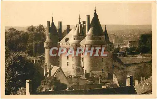 Cartes postales Langeais Indre et Loire Facade nord du Chateau