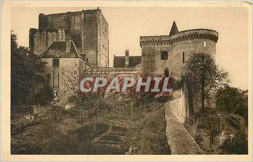 Ansichtskarte AK Chateau de Loches Indre et Loire Le Donjon et la Tour Louis