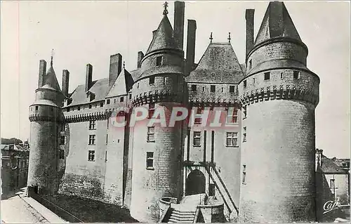 Ansichtskarte AK Langeais Le Chateau Facade Est