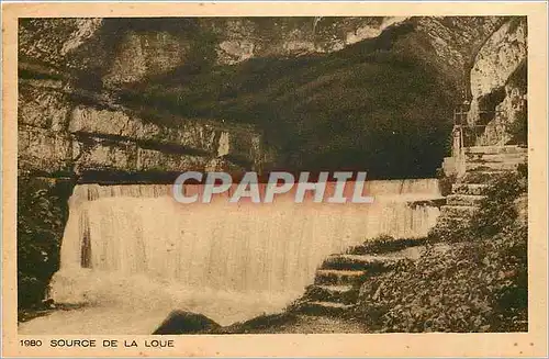 Cartes postales Source de la Loue