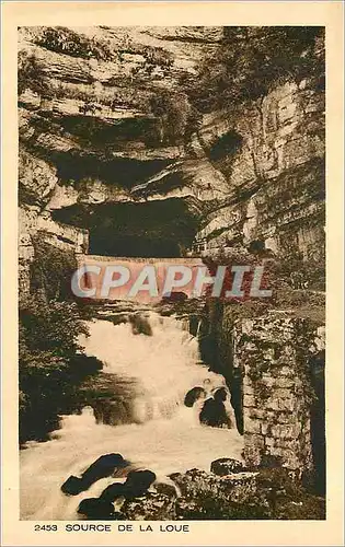 Cartes postales Source de la Loue