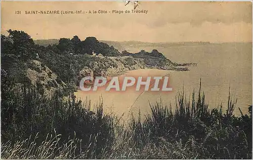 Cartes postales Saint Nazaire Loire Inf A la Cote Plage de Trebezy
