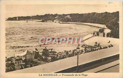 Cartes postales La Rochelle Promenade de la Plage