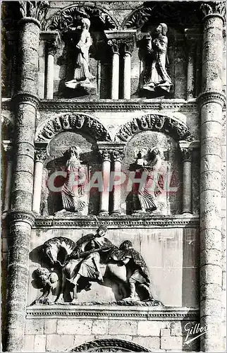 Cartes postales Angouleme Cathedrale St Pierre Details de la Facade St Martin