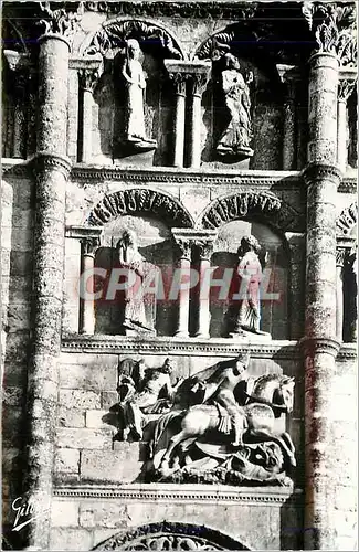 Cartes postales Angouleme Cathedrale St Pierre Details de la facade St Georges